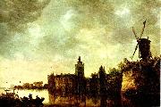 Jan van Goyen slottet montfort Spain oil painting artist